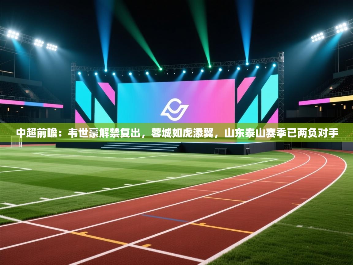 中超前瞻：韦世豪解禁复出，蓉城如虎添翼，山东泰山赛季已两负对手  第1张