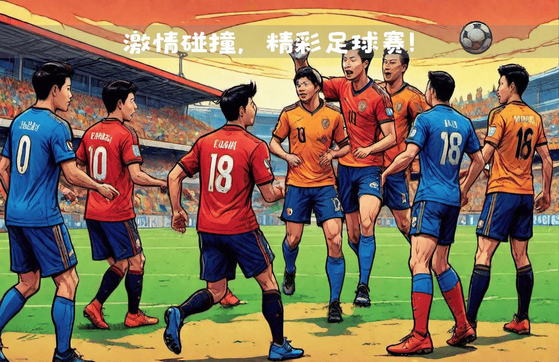 关于足球赛场精彩纷呈，球员们斗志昂扬的信息
